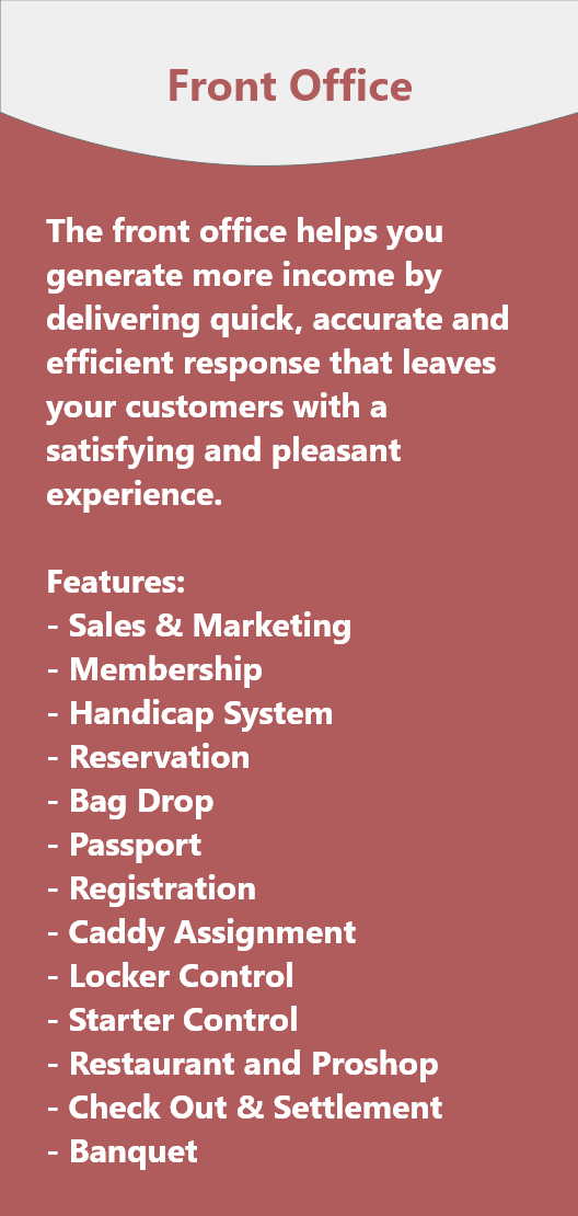 Front Office Module